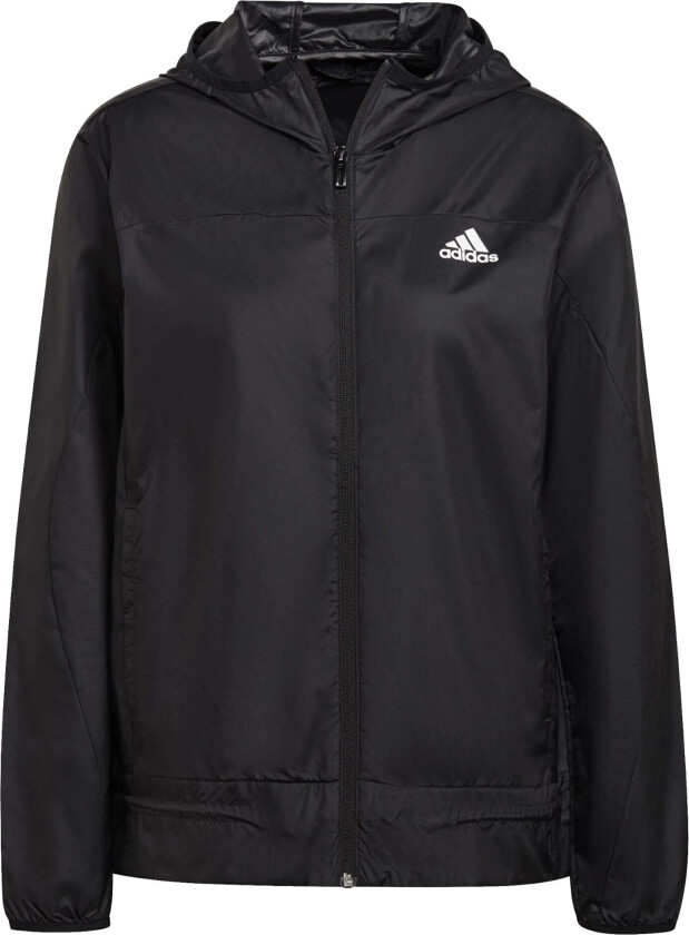 adidas Logo Running Windbreaker, løpejakke dame BLACK/WHITE