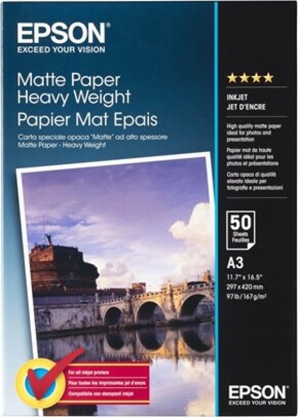 Bilde av A3 matt paper heavyweight