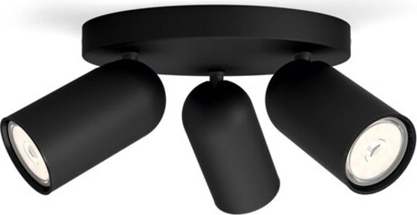 myLiving Pongee 3 takspot, Svart