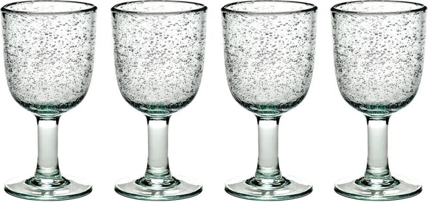 Pure Pascale hvitvinsglass 4-pakning Klar Klar