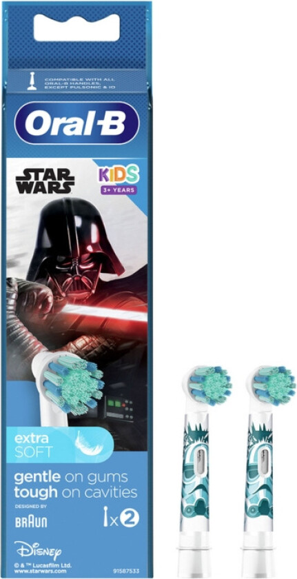 Børstehode Star Wars Refill, 2 stk.