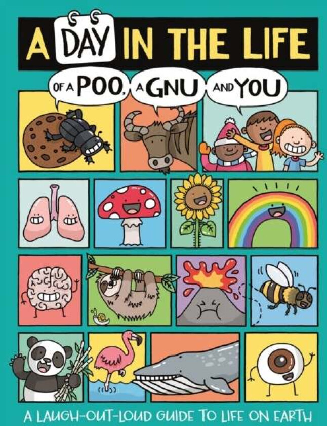 A Day in the Life of a Poo, a Gnu and You (Winner of the Blue Peter Book Award 2021) av Mike Barfield