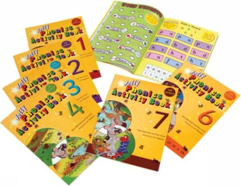 Jolly Phonics Activity Books 1-7 av Sara Wernham, Sue Lloyd