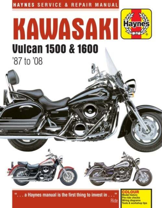 Kawasaki Vulcan 1500 & 1600 (87-08) av Haynes Publishing