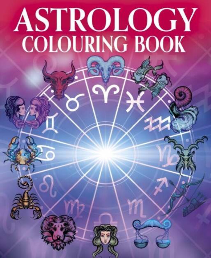 Astrology Colouring Book av Tansy Willow
