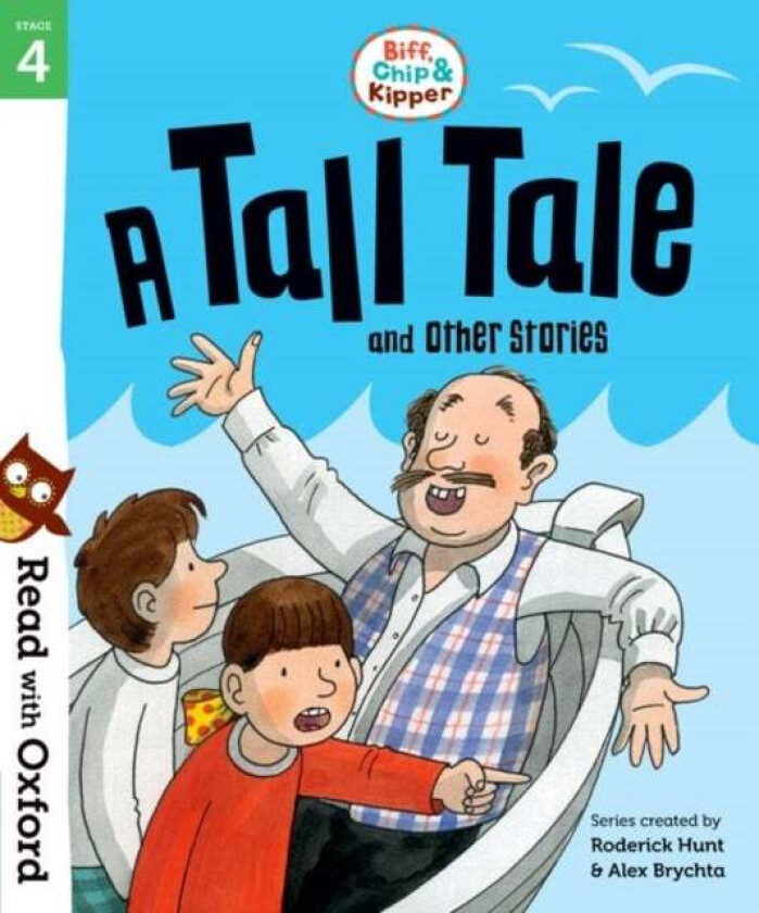 Read with Oxford: Stage 4: Biff, Chip and Kipper: A Tall Tale and Other Stories av Roderick Hunt, Paul Shipton