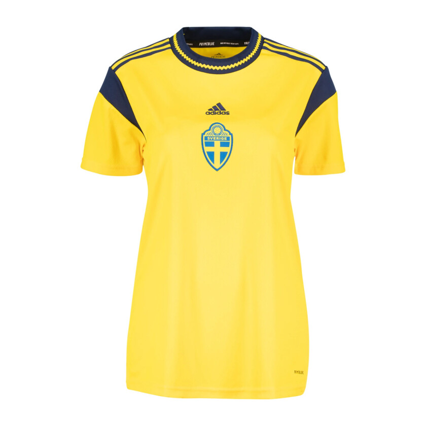 adidas Sweden Home Jersey EC22, fotballdrakt dame eqt yellow