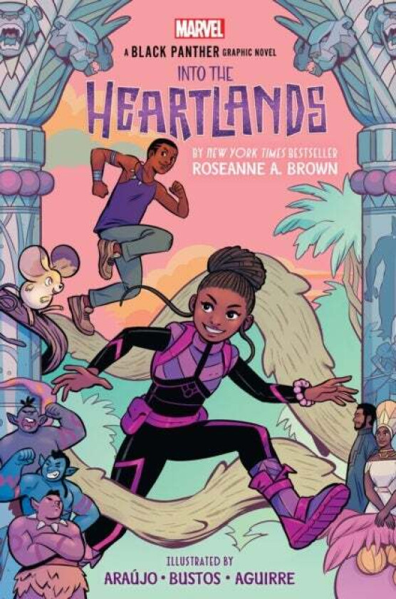 Shuri and T'Challa: Into the Heartlands (A Black Panther graphic novel) av Roseanne A. Brown
