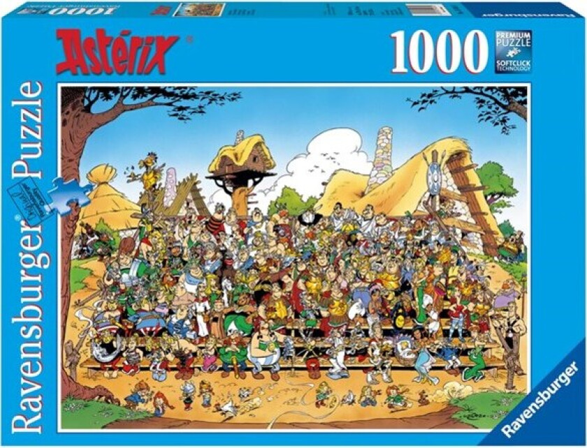 Puslespill 1000 Familie Asterix