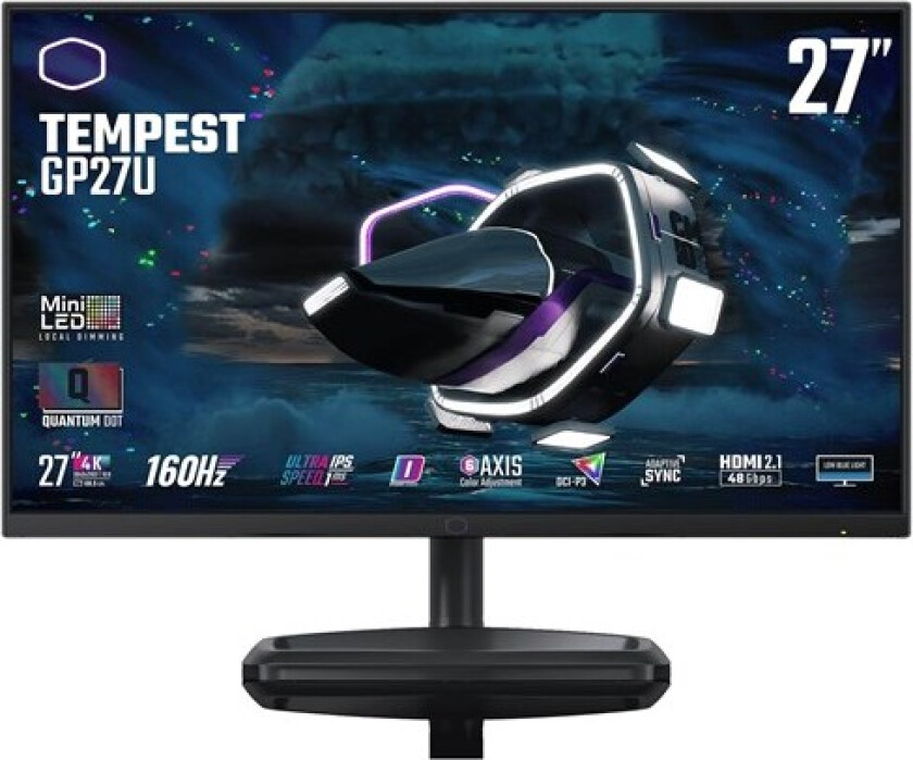 Tempest Gp27u 27" 4k Ips 160hz Mini Led Gamingskjerm