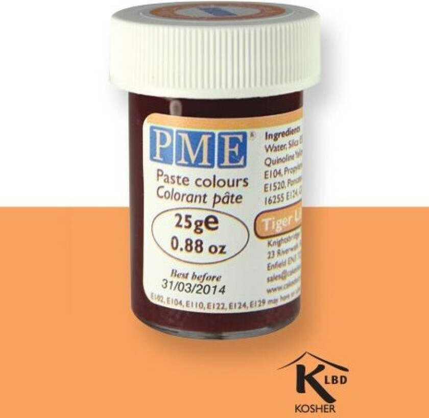 pastafarge Oransje (B.F. 25/12-23)