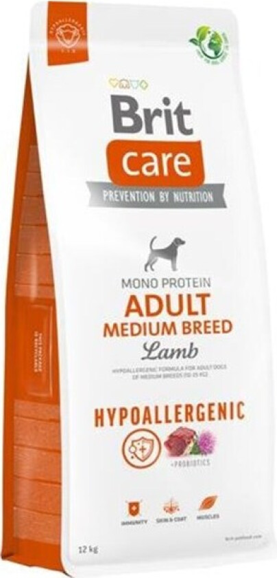 Brit Care Dog Adult Medium Breed Hypoallergenic (12 kg)