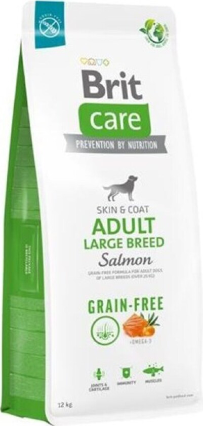 Brit Care Dog Adult Large Breed Grain-Free Salmon (12 kg)