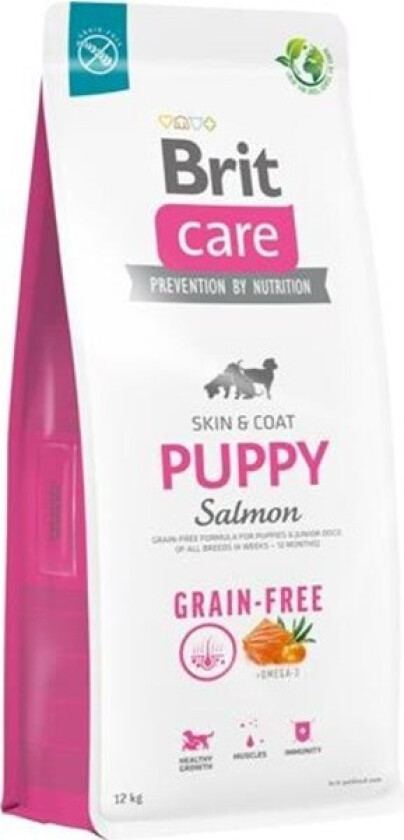 Brit Care Dog Puppy Grain Free Salmon (12 kg)