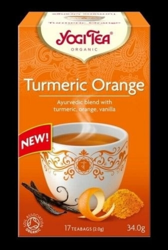 Yogi Tea Te Turmeric Orange 17 ps