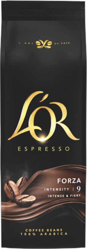 L'or Espresso Forza hele bønner 500g