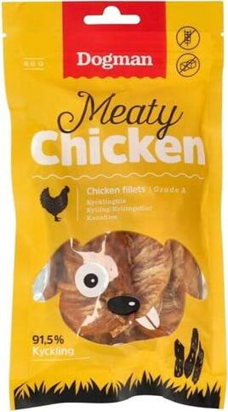 Kyllingfillet til Hund 80g