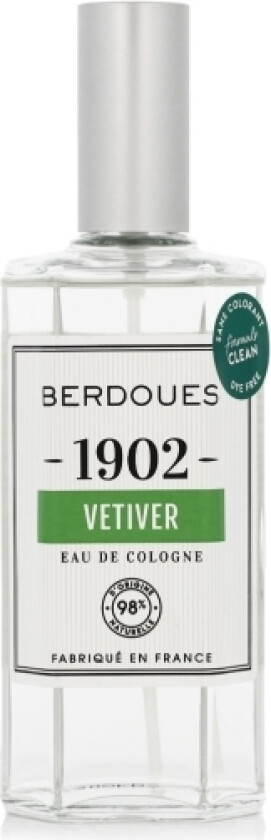 1902 Vetiver Eau De Cologne 125 Ml (Unisex)