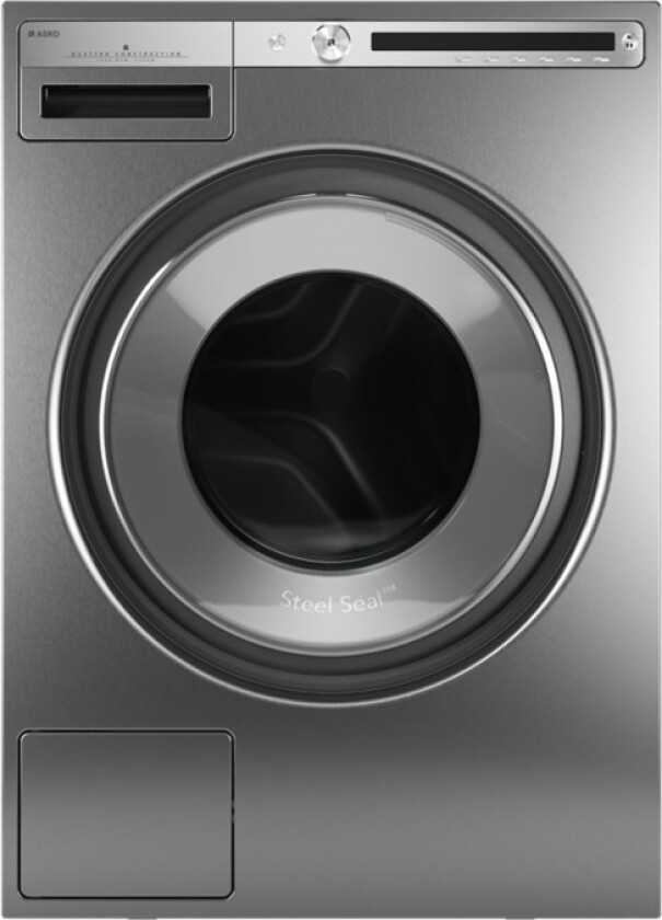 Asko Logic W4086c.S/3 - Vaskemaskin - Bredde: 59.5 Cm - Dybde: 58.5 Cm - Høyde: 85 Cm - Frontileggelse - 60 Liter - 8 Kg - 1600 Rpm - Rustfritt Stål