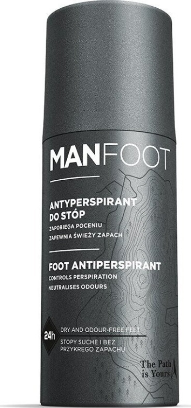 Manfoot Foot Antiperspirant Spray For Menn 150Ml