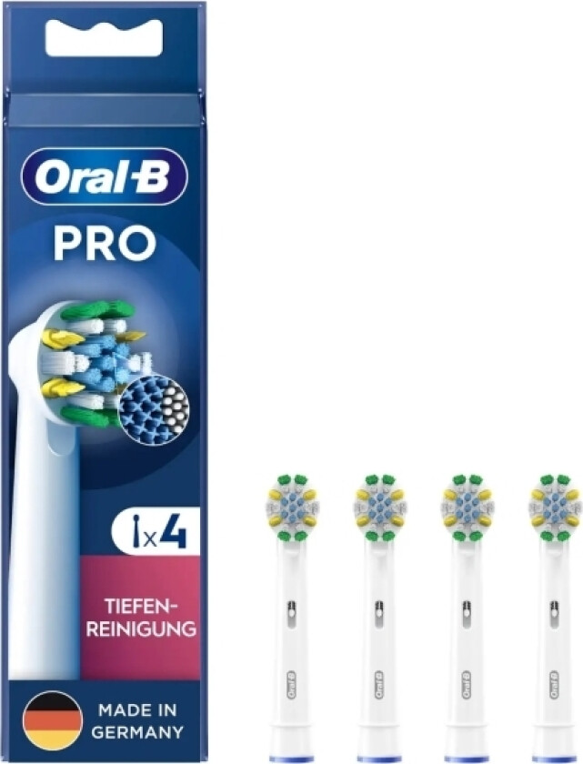 Oral-B Deep Cleaning, 4 Stykker, Hvit, 3 Måned(Er), Oral-B, Boks