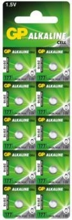 Mini Gp Alkaline Battery 177 / G4 X10