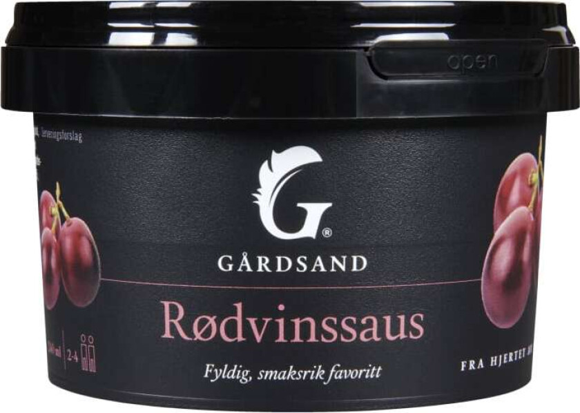 Rødvinsaus Fersk 240ml