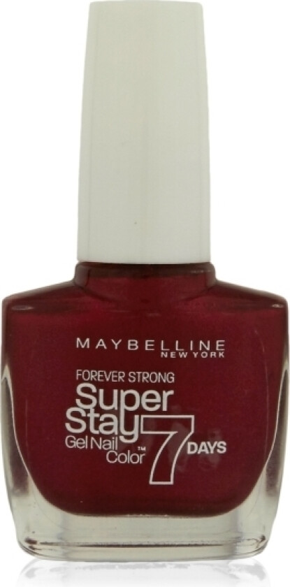 Maybelline Maybelline, Forever Strong Super Stay 7 Days, Nail Polish, Nr. 09, Rouge Volcanique, 10Ml For Women