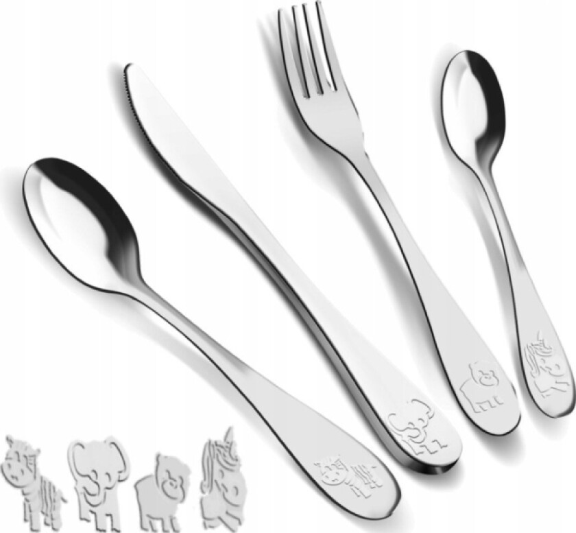 Lamart Lt5013 Bestikk For Barn 4Stk Kid Lamart