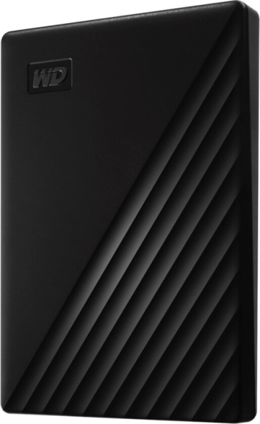 Wd My Passport Wdbyvg0020bbk - Harddisk - Kryptert - 2 Tb - Ekstern (Bærbar) - Usb 3.2 Gen 1 - 256-Bit Aes - Svart