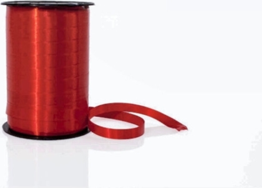 Gavebånd Glat Mørk Rød 10Mmx250m Nr. 79 - (5 Stk.)