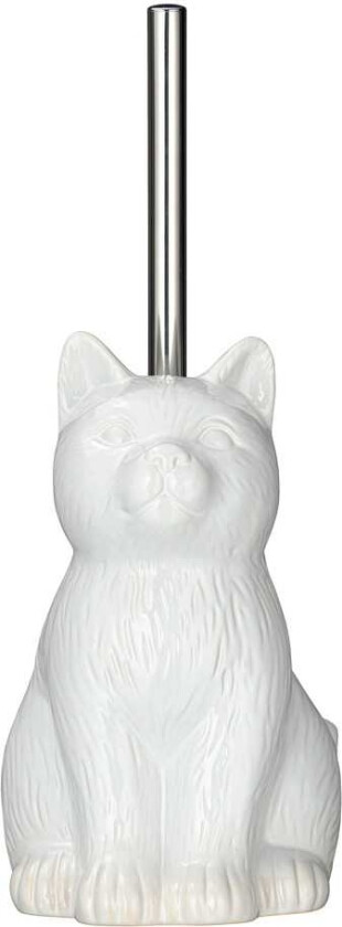 Cat Toalettbørste, Hvit,