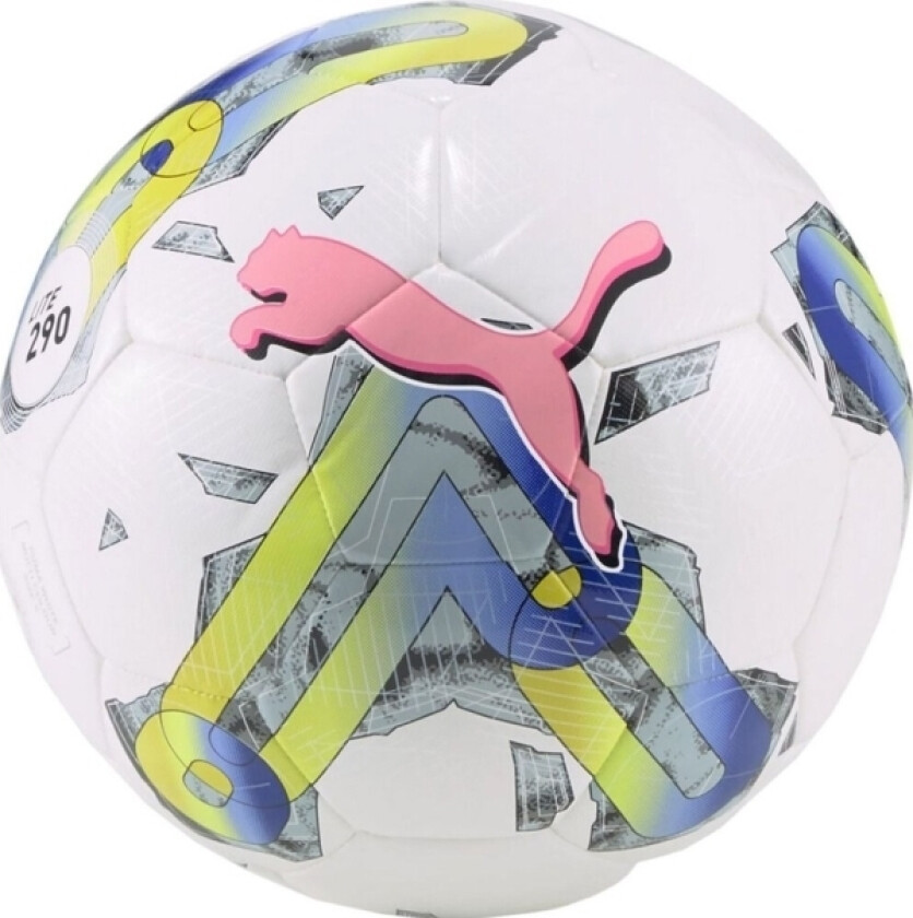 Fotball Puma Orbita 5 Hybrid Lite Hvit Og Grønn-Rosa 290 83785 01 (4)