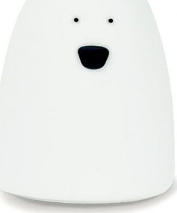 Teddy Bear Small Silicone Lamp White
