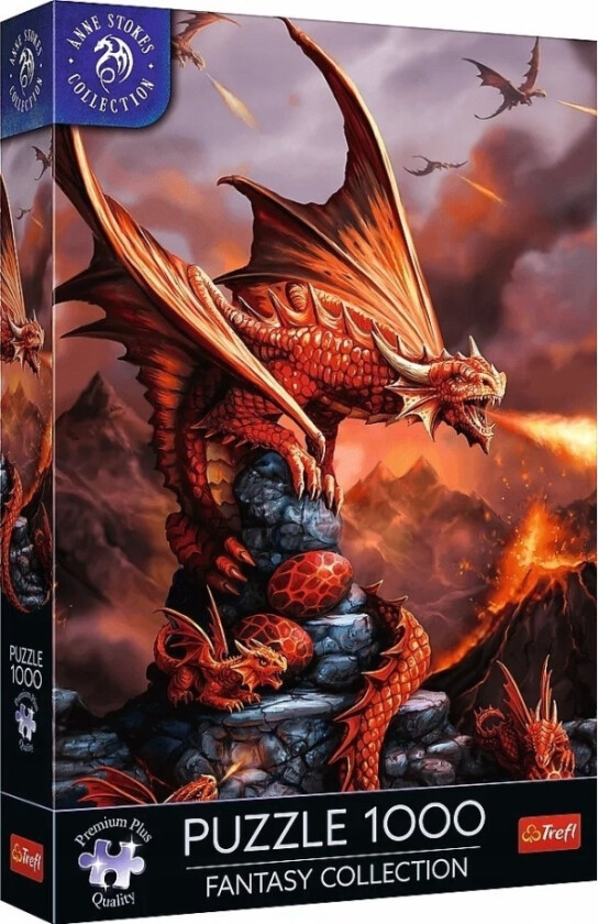 Puzzle 1000 Fire Dragon Trefl