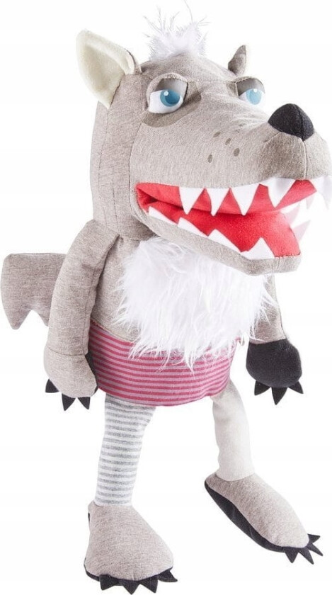 Hånddukke Wolf Grisbert (37 Cm)