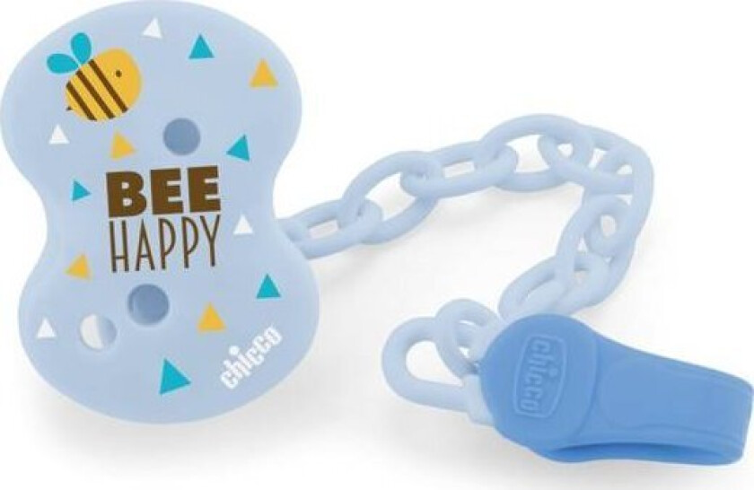 29621 Blå Kjede Med Smokkeklips