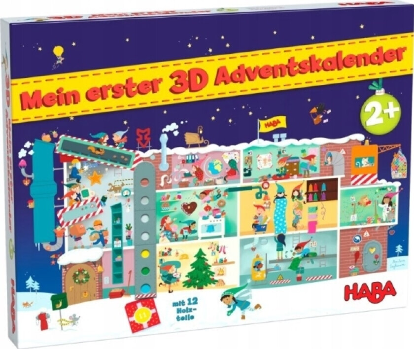 Min Første 3D Adventskalender - I Julefabrikken