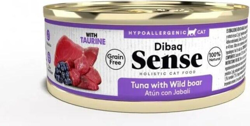 Bilde av Cat Grain Free Tuna with Wild boar Våtfôr til katt 70 g