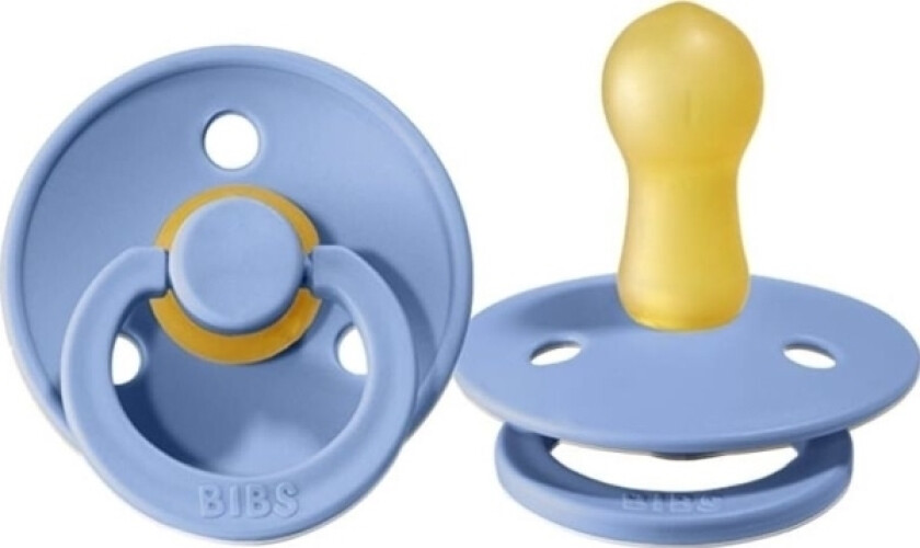 Bibs Rubber Dummy 6M + M Sky Blue 200 230 Pacifier