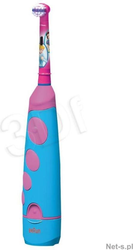 Kids Princess + Cars Tannbørste, Rosa