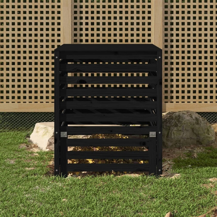 Kompostkasse savrt 82,5x82,5x99,5 cm heltre furu