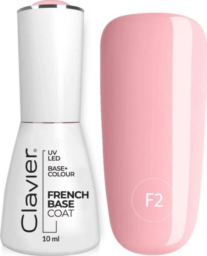 Clavier_Luxury Nail Hybrid Uv Base Coat Baza Hybrydowa F2 10Ml