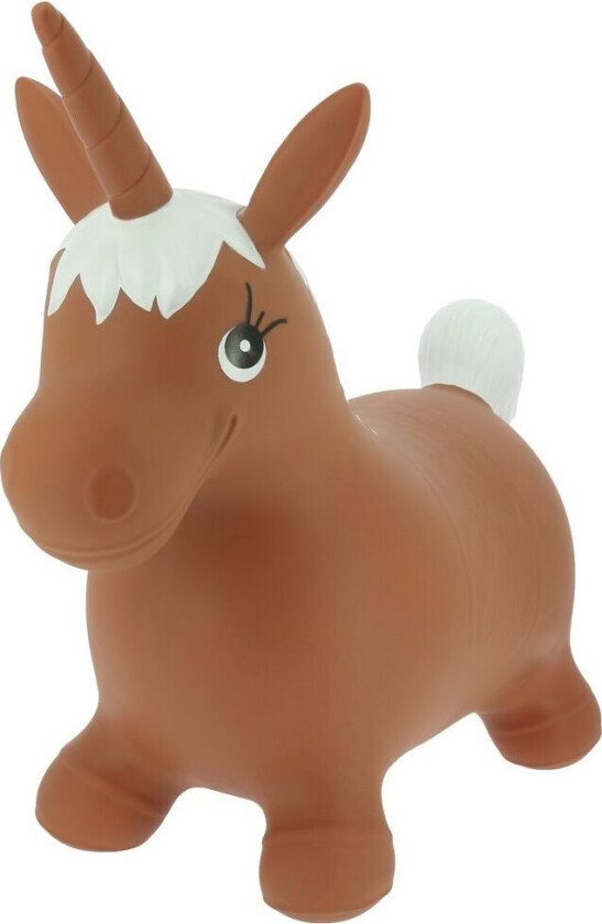 EQUI-KIDS Unicorn Space Hopper Hesteformet Leke Brun/Hvit