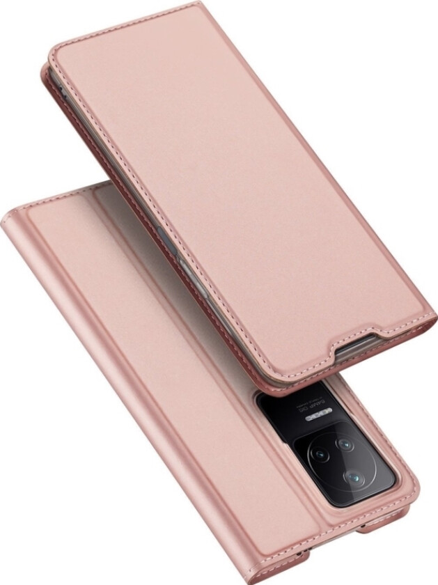 Skin Pro Hylsterveske Flip Cover Xiaomi Poco F4 5G Rosa