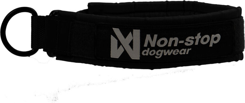 Non-Stop Dogwear Solid Collar WD - Svart (55)