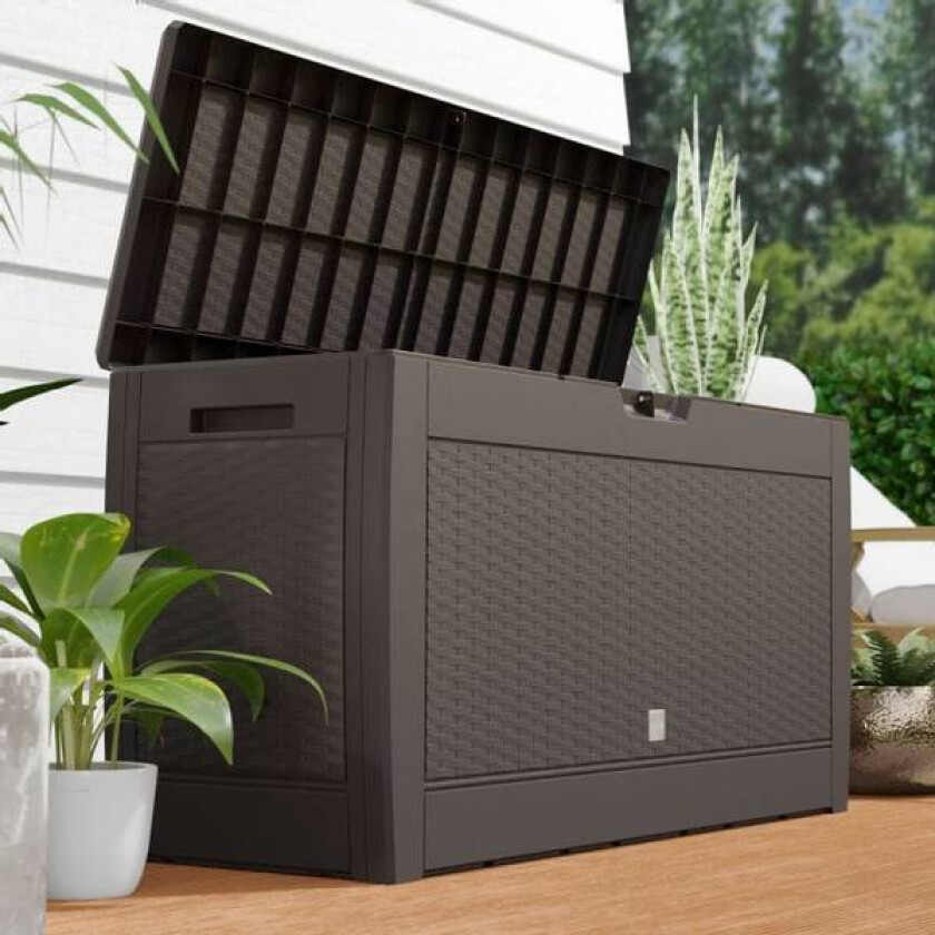 Oppbevaringsboks/putekasse Rato 310L - brun