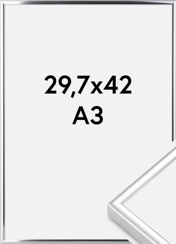 Ramme  Premium Classic Sølv 29,7x42 Cm (A3)