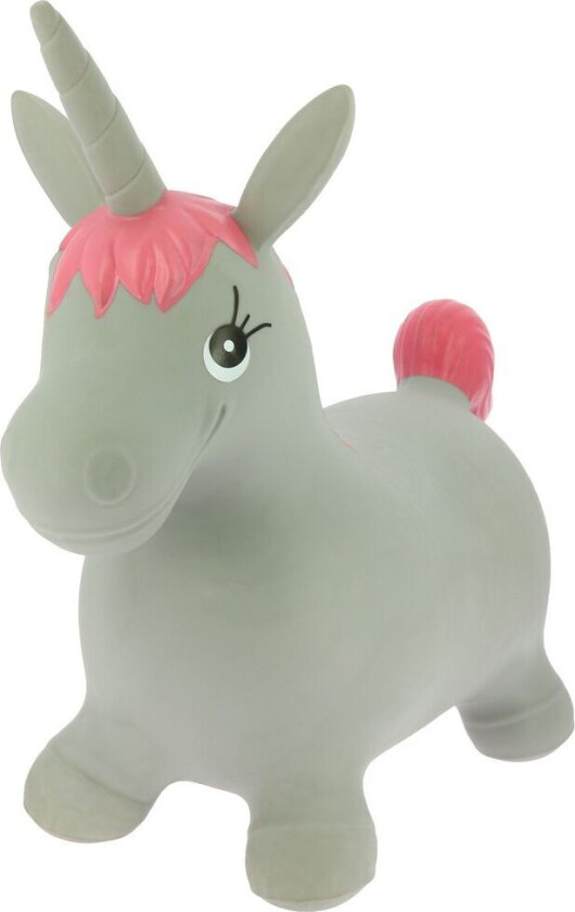 EQUI-KIDS Unicorn Space Hopper Hesteformet Leke Grå/Rosa