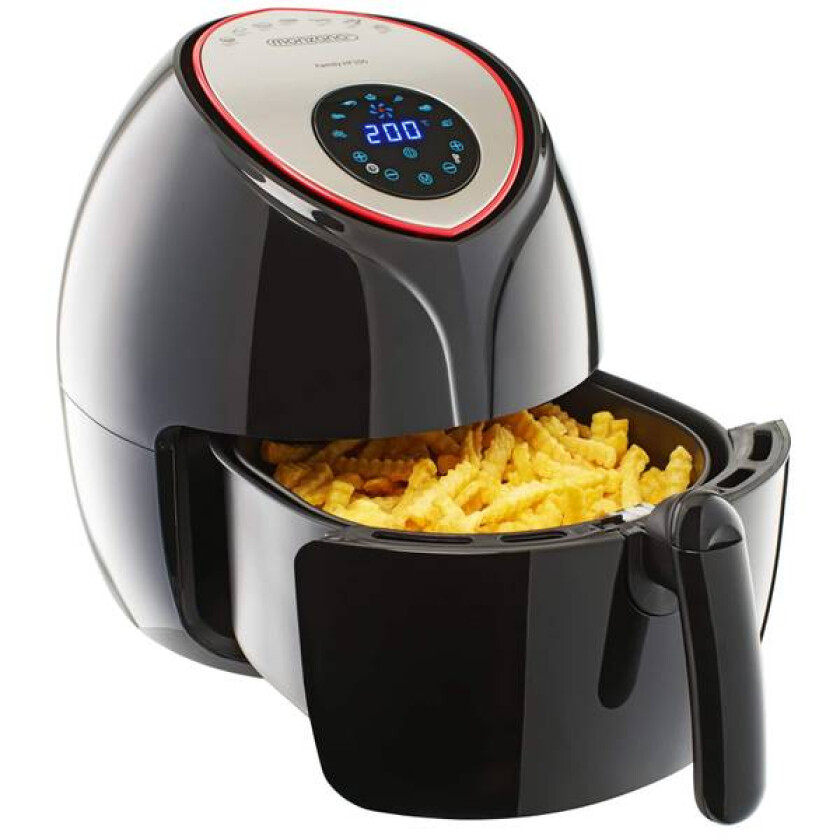 Airfryer - 6,5 L -1850W + berøringsskjerm + oppskriftsbok